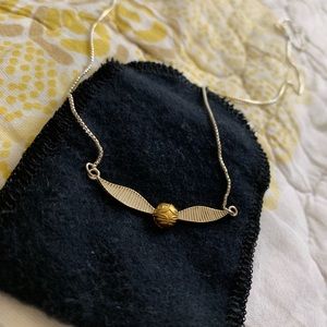Golden Snitch 18” necklace
